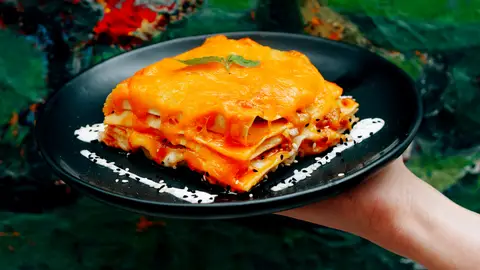 Lasaña de calabaza Lasaña de calabaza