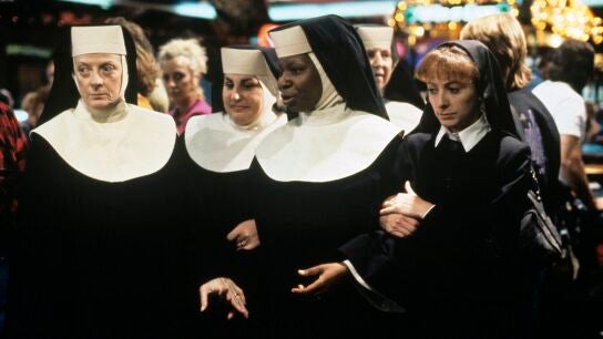Maggie Smith, Kathy Najimy, Whoopi Goldberg, Wendy Makkena en Sister Act 2