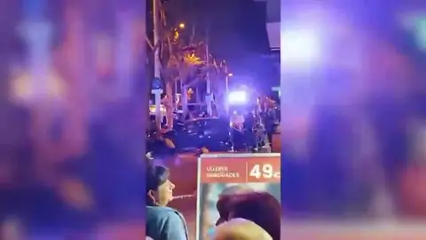 Siete heridos por un atropello en Barcelona Siete heridos por un atropello en Barcelona