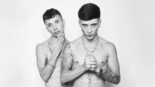 El duo de rap Ayax y Prok El duo de rap Ayax y Prok
