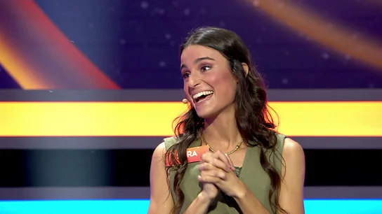 Sara, concursante de La ruleta de la suerte noche Sara, concursante de La ruleta de la suerte noche
