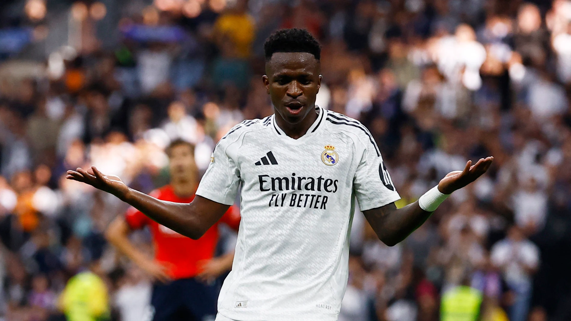 Vinícius, en el partido de este sábado ante Osasuna Vinícius, en el partido de este sábado ante Osasuna