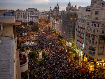 Manifestación en Valencia por la gestión de la DANA