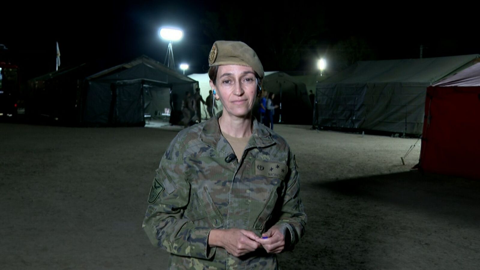 La capitana de la Unidad de Psicología del Ejército de Tierra explica cómo tratan la intervención de la DANA