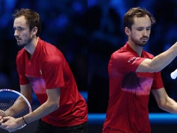 Daniil Medvedev, en su partido ante Taylor Fritz