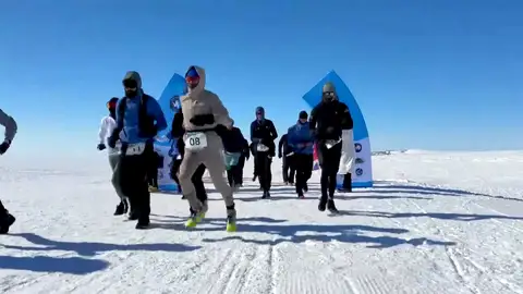 Participantes en la Antartic Ice Ultra 2024 Participantes en la Antartic Ice Ultra 2024