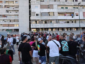 Imagen de un edificio en Scampia, Nápoles