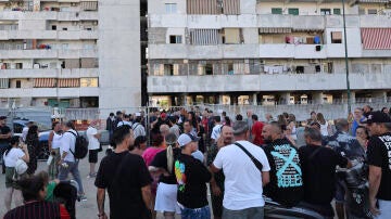 Imagen de un edificio en Scampia, Nápoles