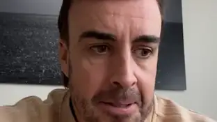 Fernando Alonso, con las víctimas de la DANA Fernando Alonso, con las víctimas de la DANA