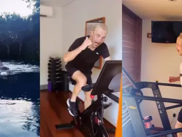 Valtteri Bottas y su particular Ironman en su casa Valtteri Bottas y su particular Ironman en su casa