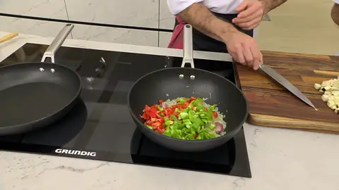 Cocina las hortalizas a fuego suave Cocina las hortalizas a fuego suave