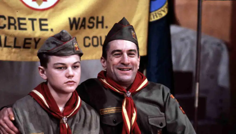 Leonardo DiCaprio y Robert De Niro en This Boy's Life en 1993 Leonardo DiCaprio y Robert De Niro en This Boy's Life en 1993