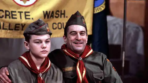 Leonardo DiCaprio y Robert De Niro en This Boy's Life en 1993 Leonardo DiCaprio y Robert De Niro en This Boy's Life en 1993