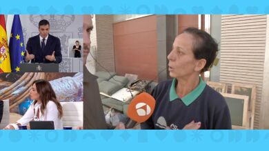 Las reticencias de una afectada por la DANA a aceptar la donación de una nevera: 