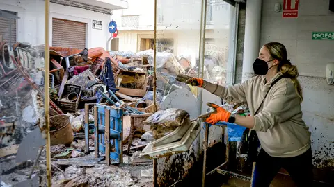Destrozos tras la DANA en Valencia Destrozos tras la DANA en Valencia