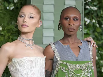 Ariana Grande y Cynthia Erivo promocionando Wicked en Nueva York Ariana Grande y Cynthia Erivo promocionando Wicked en Nueva York