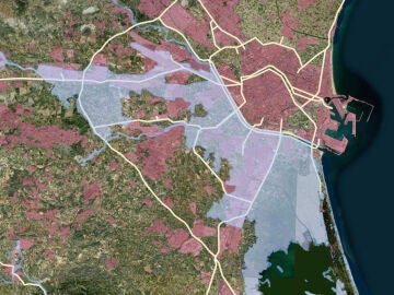 Mapa DANA