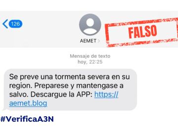 La nueva estafa que suplanta a la AEMET: "Prepárese y manténgase a salvo" 