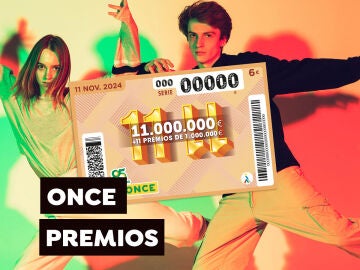 Premios del Sorteo 11 del 11 de la ONCE