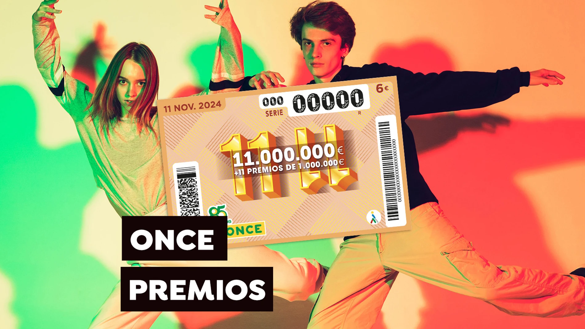 Premios del Sorteo 11 del 11 de la ONCE Premios del Sorteo 11 del 11 de la ONCE