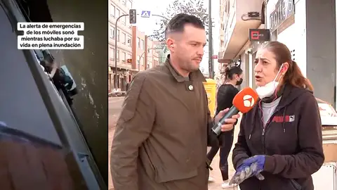 Afectados por la DANA. Afectados por la DANA.