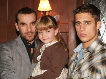Luis Merlo, Carlota García y Martiño Rivas en El Internado Luis Merlo, Carlota García y Martiño Rivas en El Internado