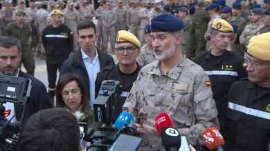 El rey Felipe VI vuelve a Valencia nueve días después de su visita a Paiporta: 