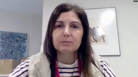 La alcaldesa de Paiporta, Maribel Albalat La alcaldesa de Paiporta, Maribel Albalat