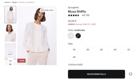 Blusa romántica Blusa romántica