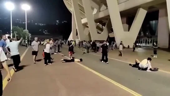 Atropello en un centro deportivo en la ciudad china de Zhuhai Atropello en un centro deportivo en la ciudad china de Zhuhai