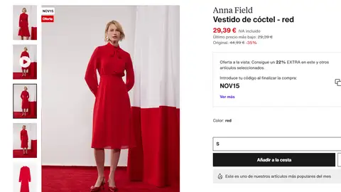 Vestido rojo Vestido rojo