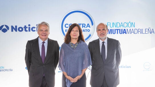 Ignacio Garralda, Mar Espa&ntilde;a y Javier Bardaj&iacute; en la IV Jornada Tolerancia Cero