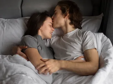 Pareja en la intimidad Pareja en la intimidad