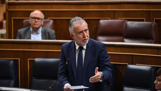 El ministro de Pol&iacute;tica Territorial y Memoria Democr&aacute;tica, &Aacute;ngel V&iacute;ctor Torres