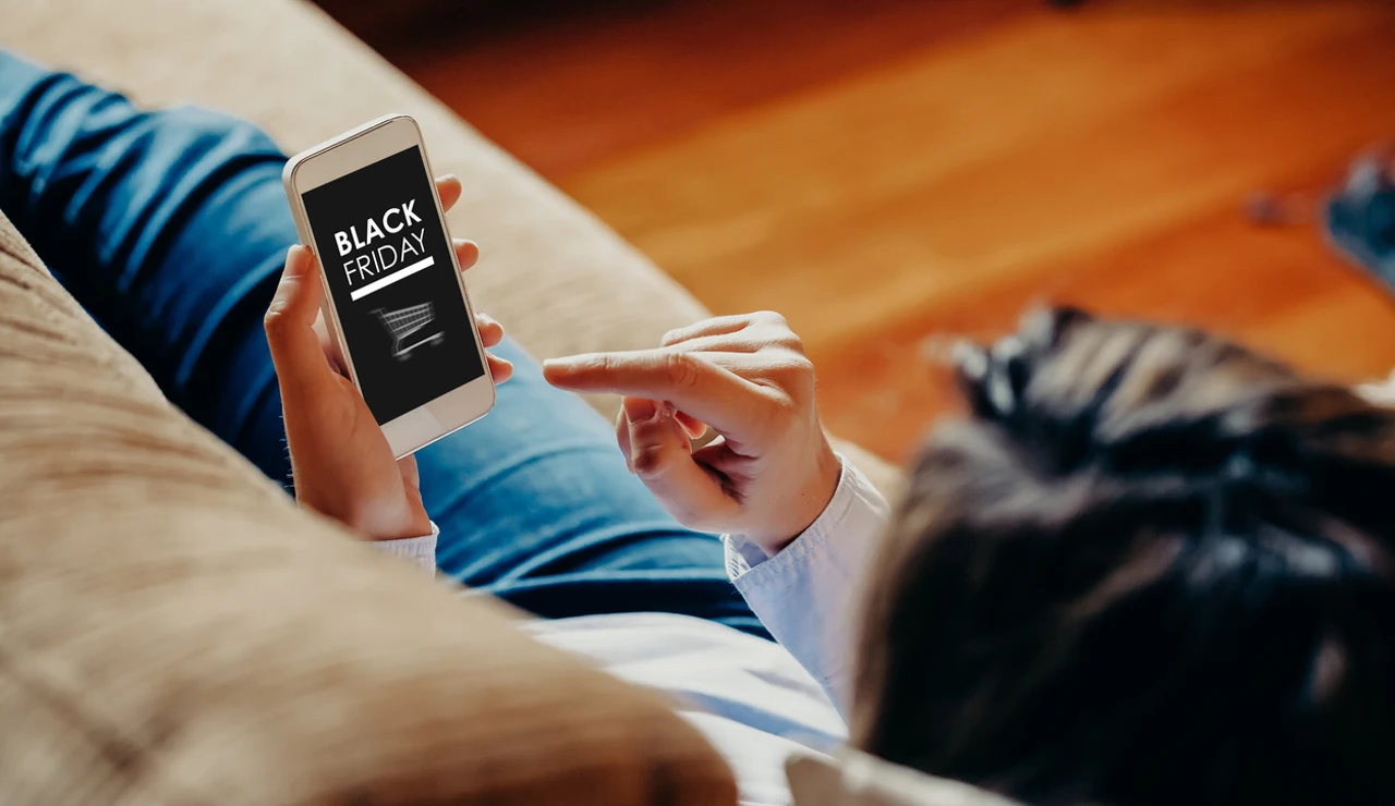 Comprando online en Black Friday