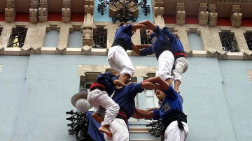 Casteller en Barcelona