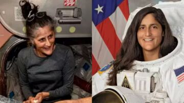 La astronauta atrapada en el espacio habla sobre su drástica pérdida de peso