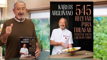 ¡Sorteamos 10 ejemplares del nuevo libro de Karlos Arguiñano! Participa en el trivial y consigue el tuyo