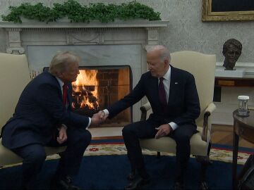 Reunión entre Donald Trump y Joe Biden