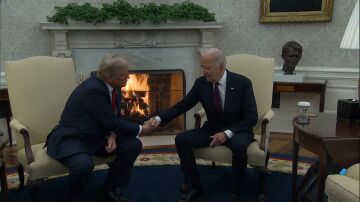 Reunión entre Donald Trump y Joe Biden