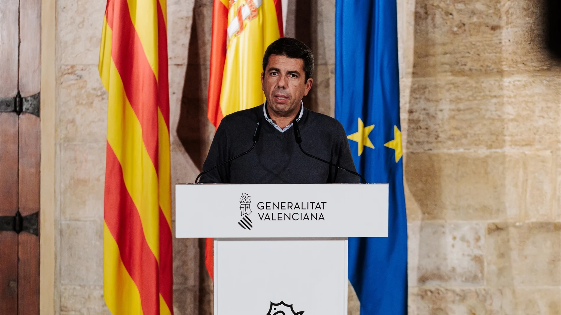 Presidente de la Generalitat, Carlos Mazón Presidente de la Generalitat, Carlos Mazón