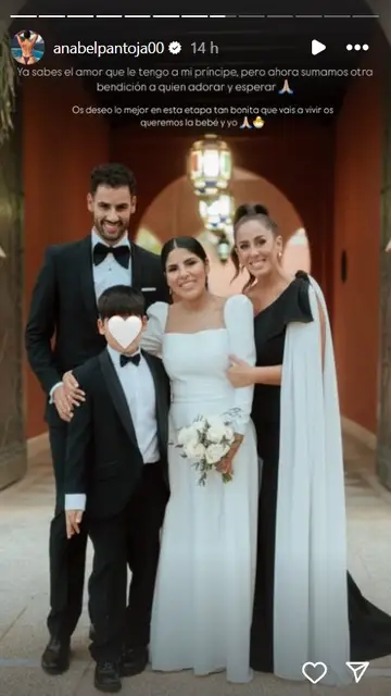 La felicitación de Anabel Pantoja La felicitación de Anabel Pantoja