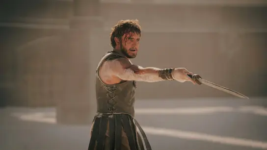 Paul Mescal como Lucio en Gladiator II Paul Mescal como Lucio en Gladiator II