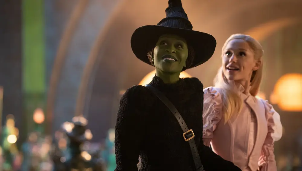 Ariana Grande y Cynthia Erivo en Wicked Ariana Grande y Cynthia Erivo en Wicked