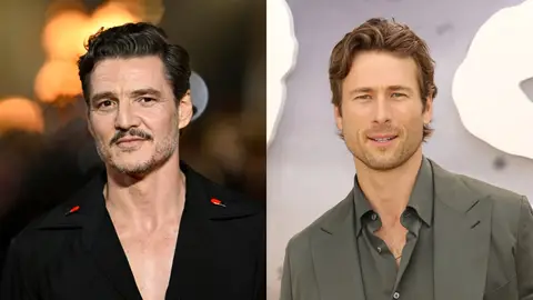 Pedro Pascal y Glen Powell Pedro Pascal y Glen Powell