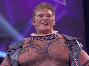 ¡Pillado por Javier Ambrossi! David Hasselhoff era Hipopótamo en Mask Singer