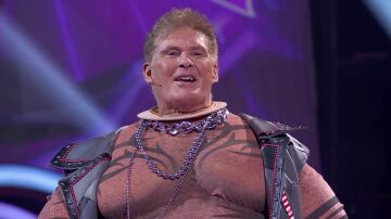 ¡Pillado por Javier Ambrossi! David Hasselhoff era Hipopótamo en Mask Singer