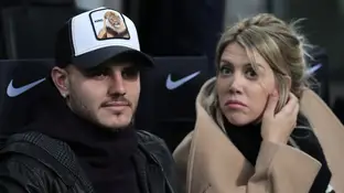 Wanda Nara y Mauri Icardi en 2019 Wanda Nara y Mauri Icardi en 2019