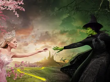 Ariana Grande y Cynthia Erivo en Wicked Ariana Grande y Cynthia Erivo en Wicked