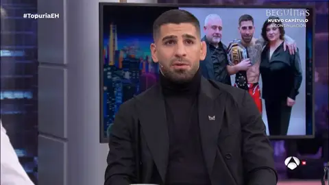 Ilia Topuria, en El Hormiguero: "Yo al principio me ponía muchas veces enfermo, estaba flaco y perdía casi siempre" Ilia Topuria, en El Hormiguero: "Yo al principio me ponía muchas veces enfermo, estaba flaco y perdía casi siempre"